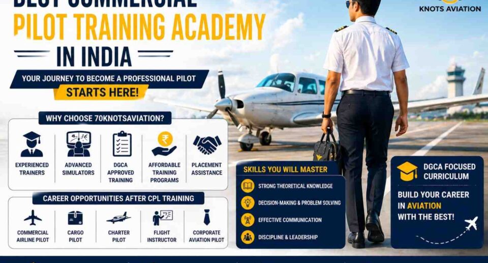 Best Commercial Pilot Training Academy in India