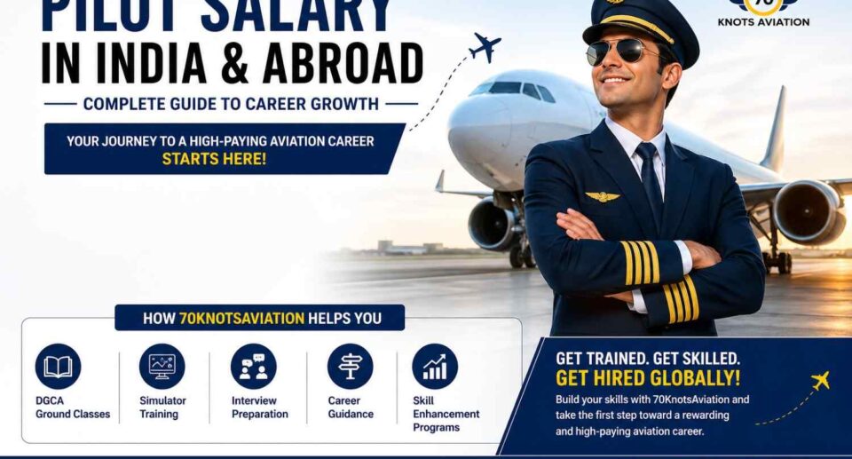 Pilot Salary in India & Abroad 2026-27 – Complete Guide with Career Growth