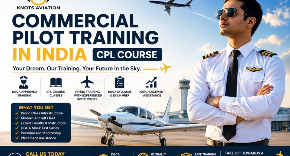 Commercial Pilot Training in India | CPL Course