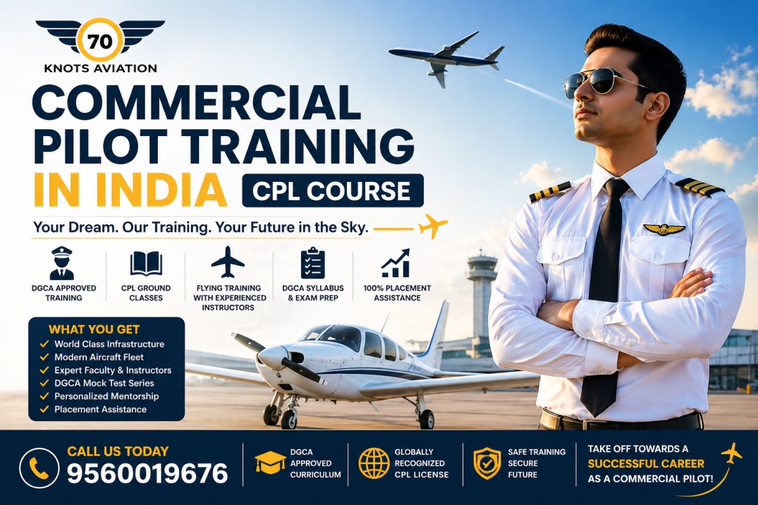 Commercial Pilot Training in India | CPL Course