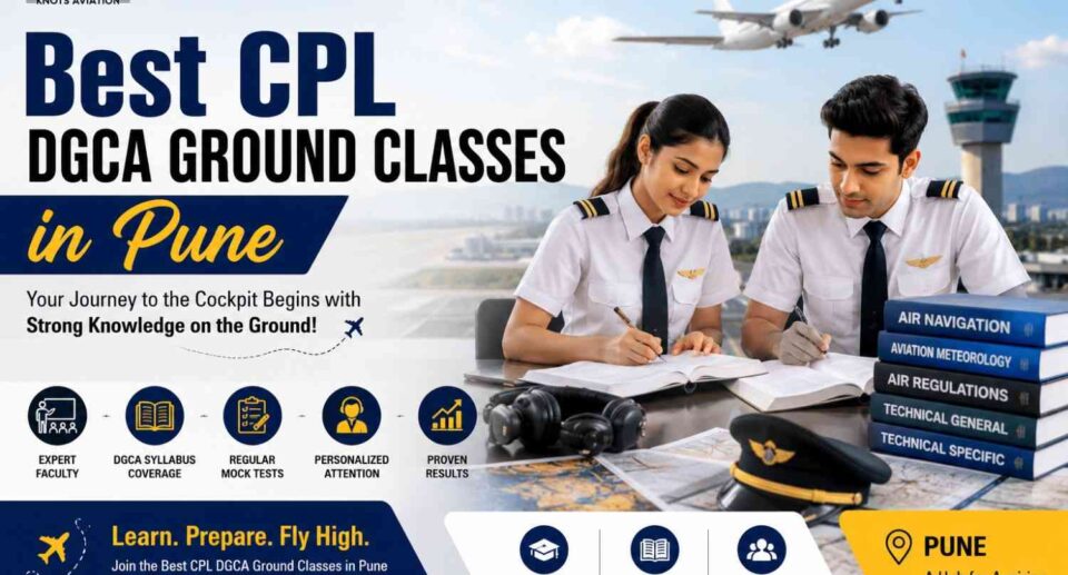 Best CPL DGCA Ground Classes in Pune for Aspiring Pilots