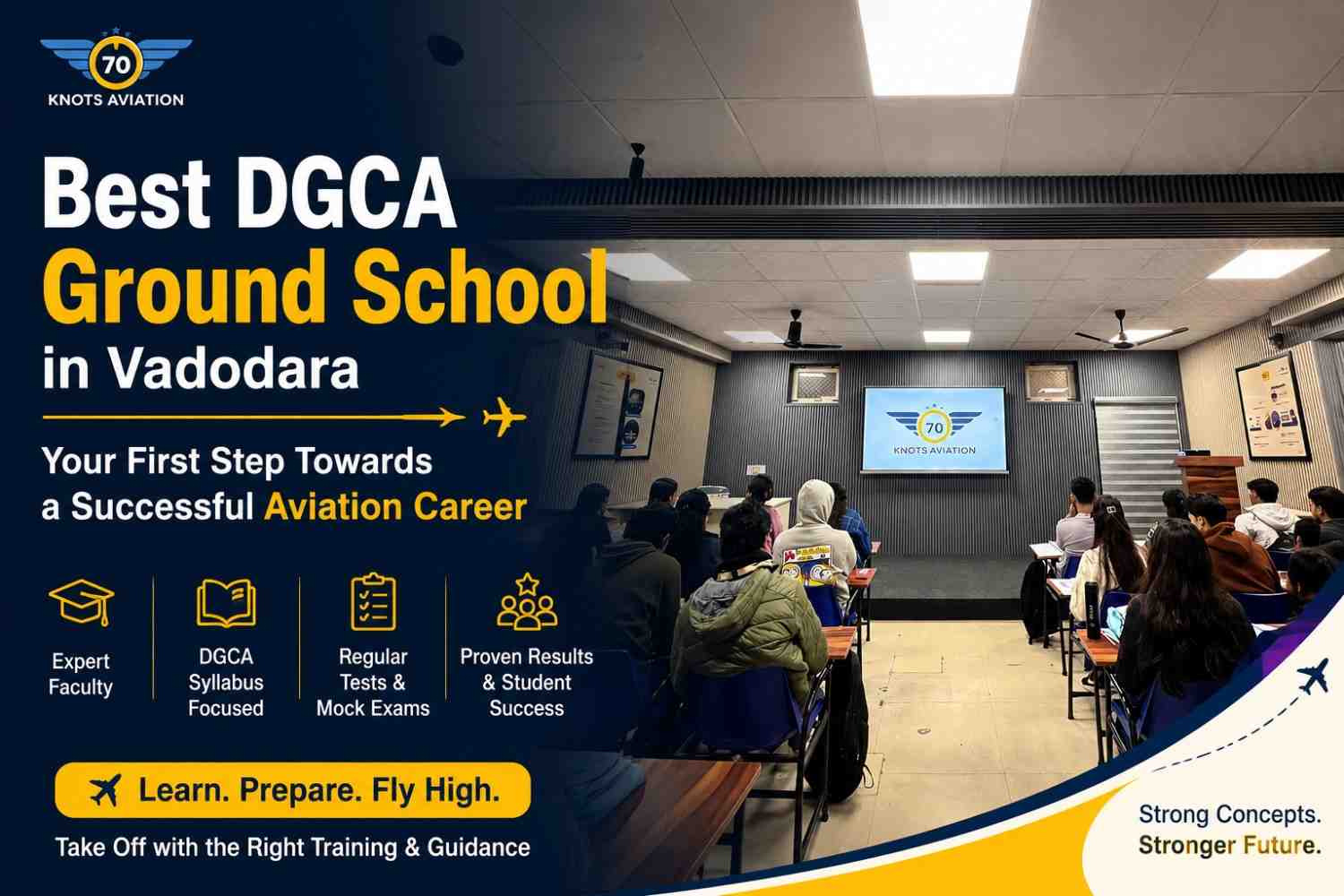 Best DGCA Ground School in Vadodara for Commercial Pilots