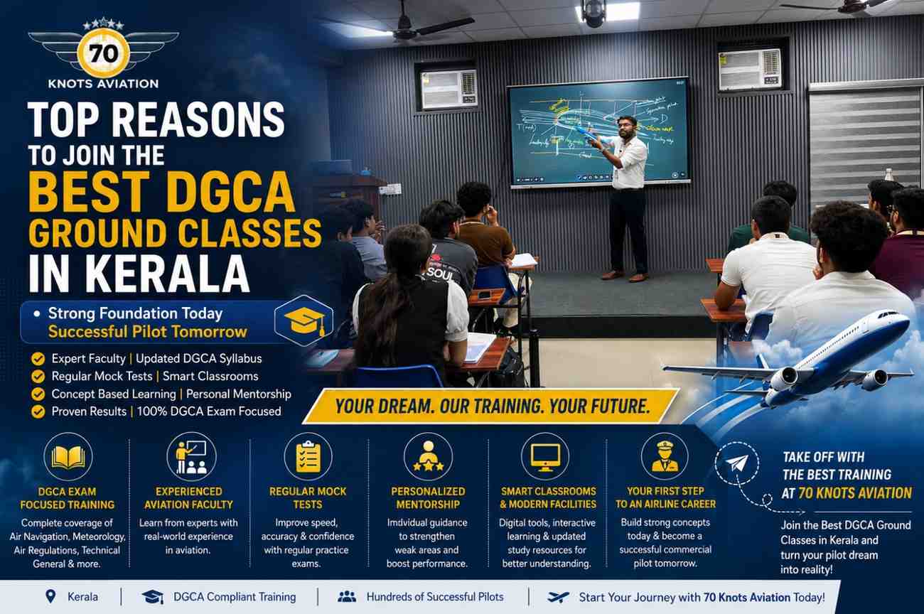 Top Reasons to Join the Best DGCA Ground Classes in Kerala