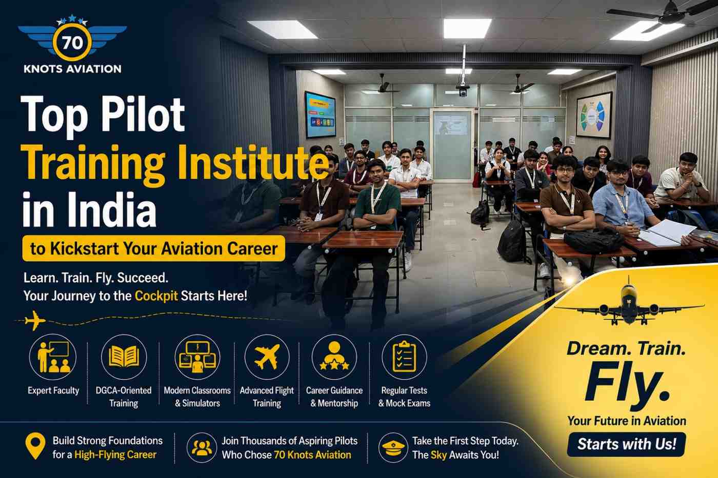 Top Pilot Training Institute in India to Kickstart Your Aviation Career