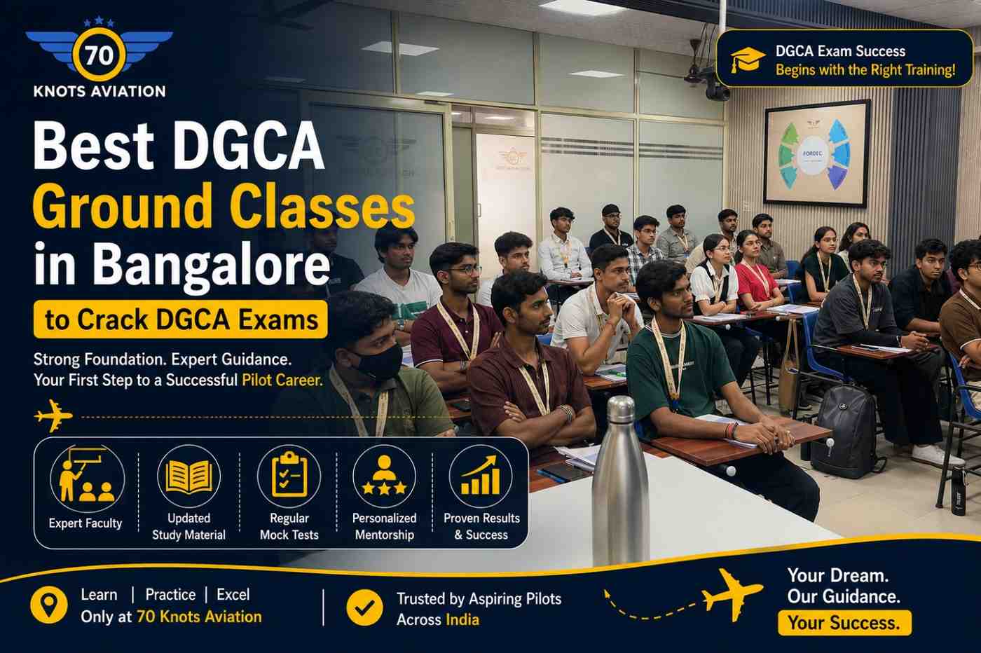 Best DGCA Ground Classes in Bangalore to Crack DGCA Exams