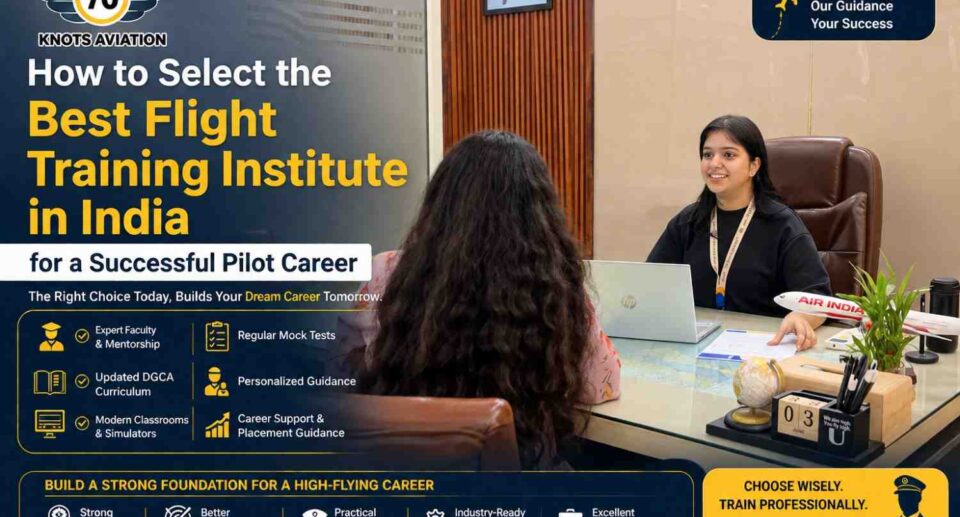 How to Select the Best Flight Training Institute in India for Career