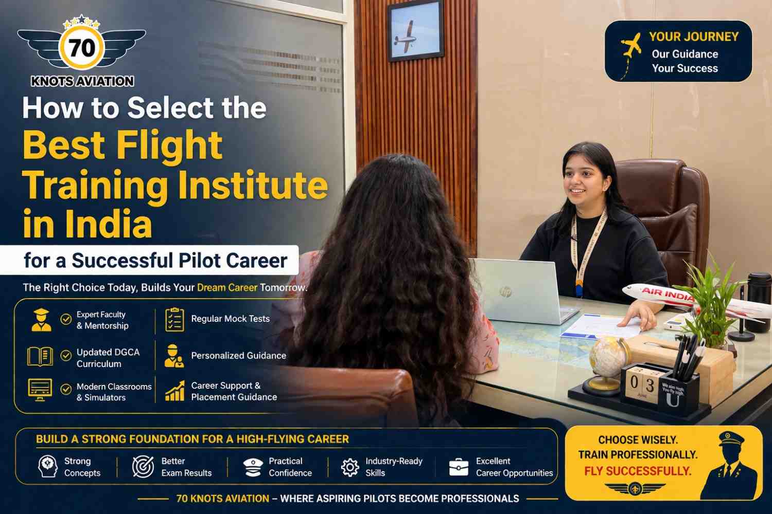 How to Select the Best Flight Training Institute in India for Career