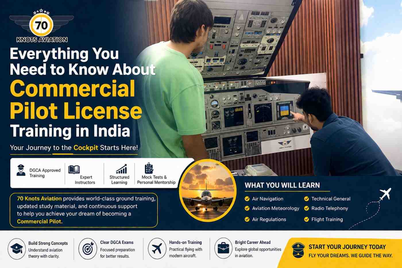 Everything You Need to Know About Commercial Pilot License