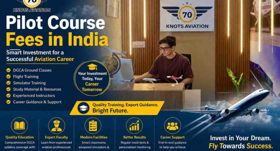 Pilot Course Fees in India: Smart Investment for a Aviation Career