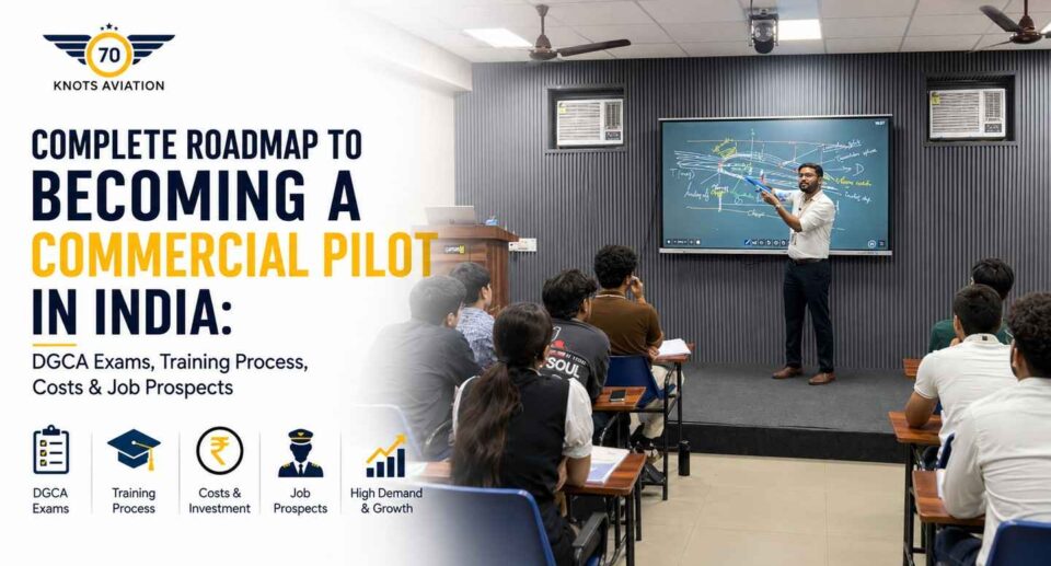 Complete Roadmap to Becoming a Commercial Pilot in India