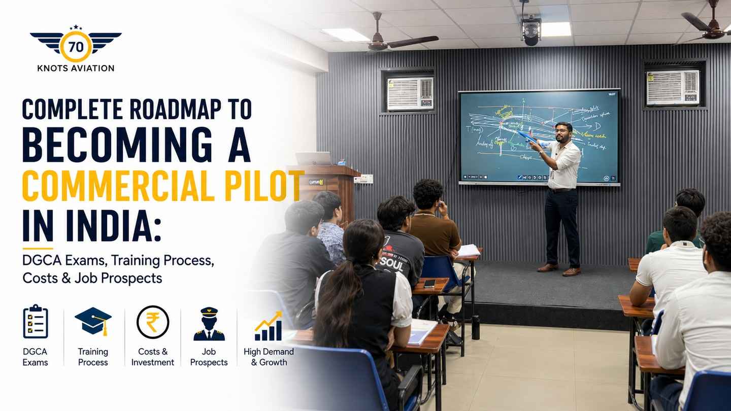 Complete Roadmap to Becoming a Commercial Pilot in India