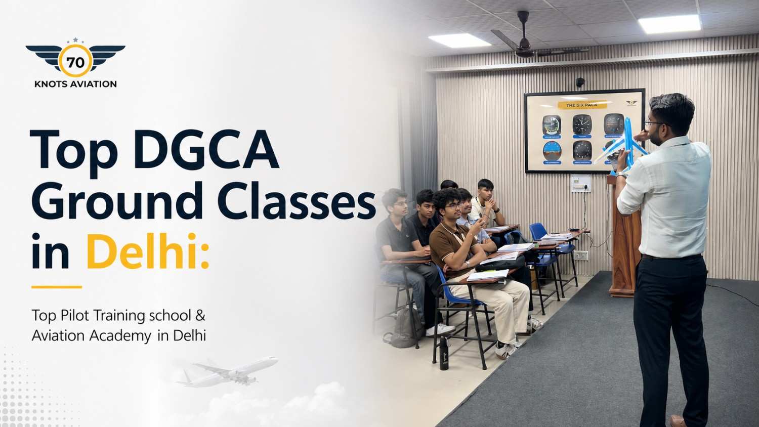 Top DGCA Ground Classes in Delhi: Top Pilot Training school & Aviation Academy in Delhi