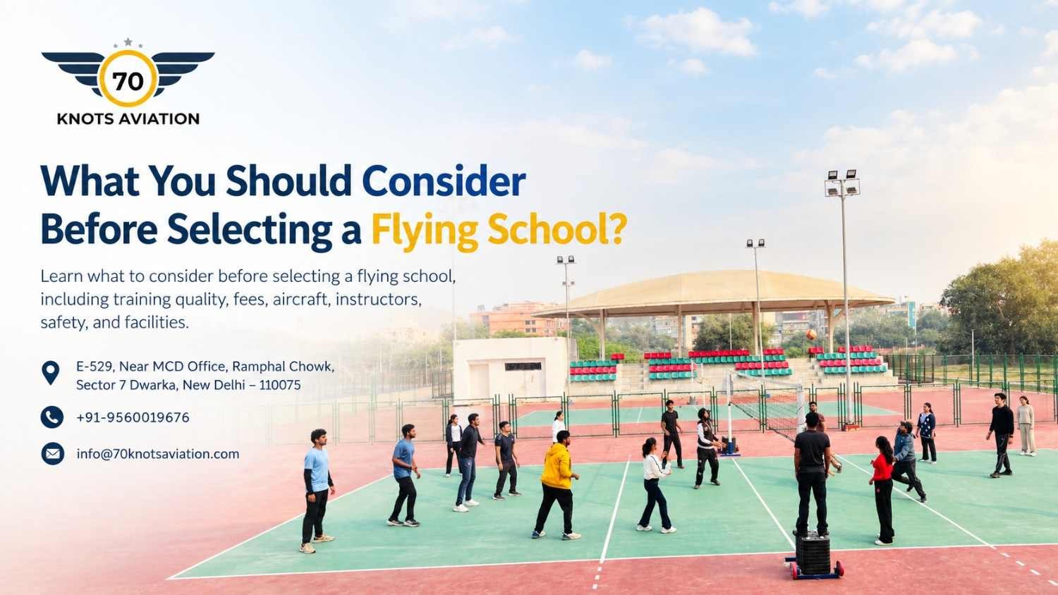 What You Should Consider Before Selecting a Flying School