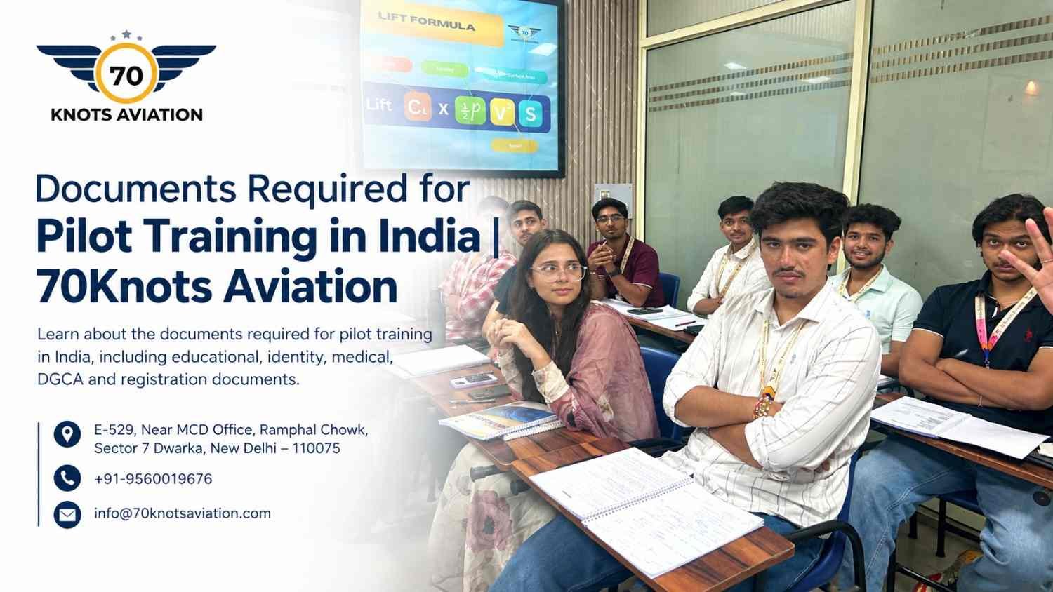 What are the Documents Required for Pilot Training in India?