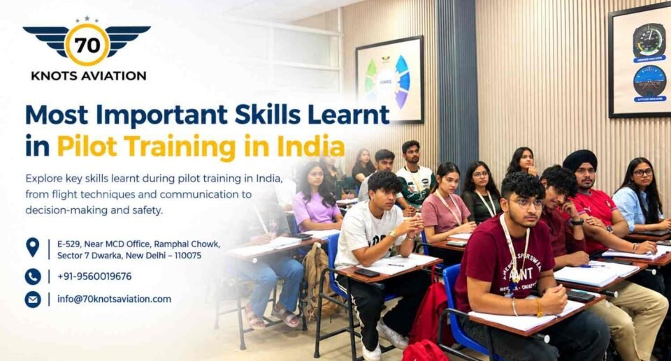 best pilot training institution in India