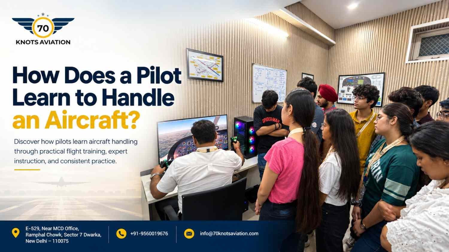 How Does a Pilot Learn to Handle an Aircraft?
