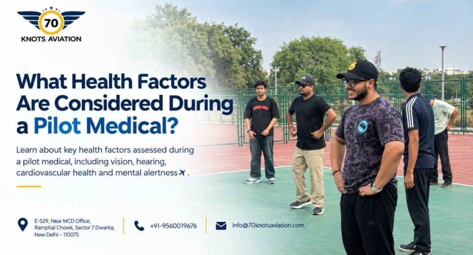 What Health Factors Are Considered During a Pilot Medical?